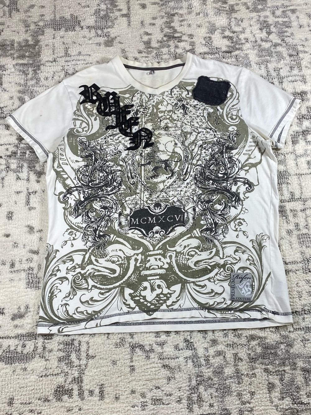 Y2k/Grunge Affliction Style Tee Shirt